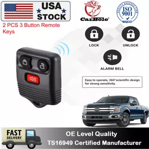 2 piezas nuevas llaves de entrada sin llave a distancia para Ford F-150 1999-2007 164-R8070 - Imagen 1 de 12