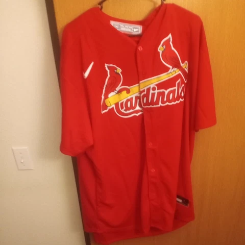 Paul Goldschmidt #46 St. Louis Cardinals Men's  Red Stitched Jersey 3XL NWOT Cover