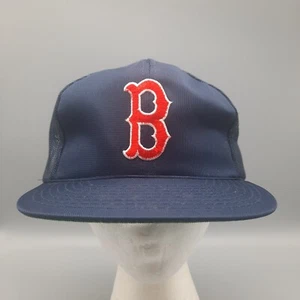 Vintage 80s Boston Red Sox Sports Specialties Snapback Trucker Hat Cap - Picture 1 of 9