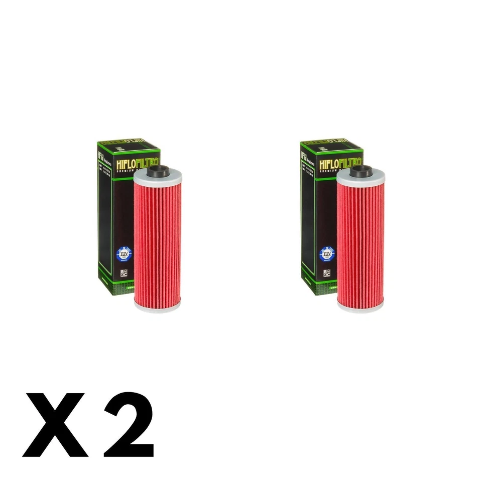 Paquete de 2 filtros de aceite Hiflo para BMW R 100 T 1978-1980 Foto 1 de 1