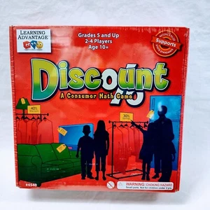 Learning Advantage Discount A Consumer Math Game Age 10+ - Picture 1 of 2
