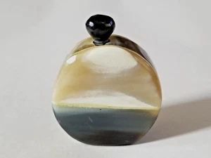 Antique Cattle Horn Handmade Snuff / Scent Bottle - Picture 1 of 10