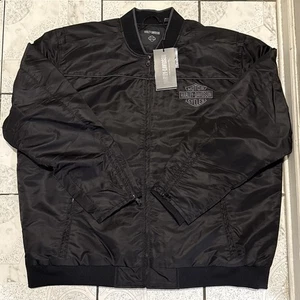 New Harley-Davidson Timeless Bar & Shield Casual Jacket Black Men’s Size 3XL - Picture 1 of 5