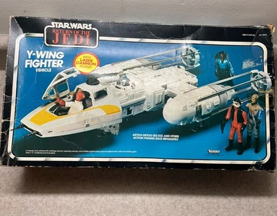 Star Wars Vintage Kenner Return Of The Jedi Y-Wing Fighter En Caja 1983 ROTJ Foto 1 de 4