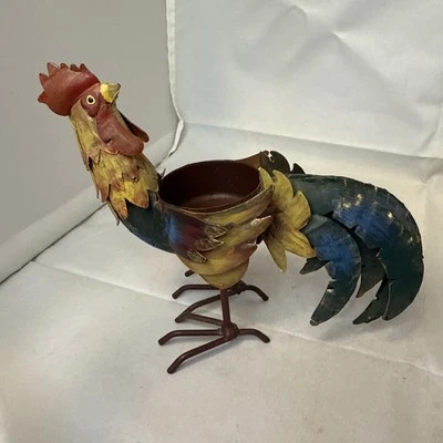 Candelabro de metal con lista de lata soporte de luz de té colorido realista detallado Foto 1 de 4