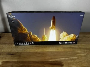 Nanoblock Deluxe Space Shuttle Micro-Sized Building Block Factory Sealed NEW - Picture 1 of 6