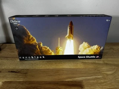 Nanoblock Deluxe Space Shuttle Micro-Sized Building Block Factory Sealed NEW - Image 1 of 4
