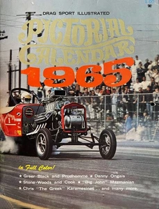 VRHTF NHRA VTG TOLLER BILDKALENDER 1965 VIELE SUPER COOLE FOTOS & INFO - Bild 1 von 5