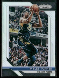2018-19 Panini Prizm #164 Myles Turner Prizms Argento - Foto 1 di 2