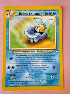 Light Vaporeon 52/105 Neo Destiny 2002 Pokemon Karte Vintage - Bild 1 von 2