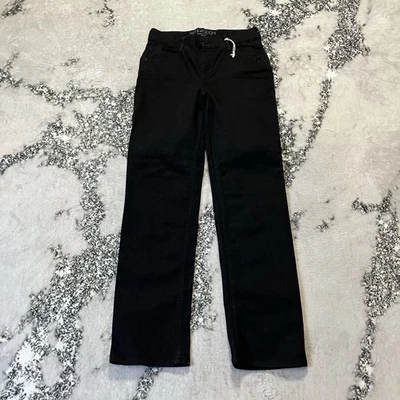 Pantalones de mezclilla Wit Wisdom para mujer talla 6 negros pierna ancha tiro medio texturizados Foto 1 de 4