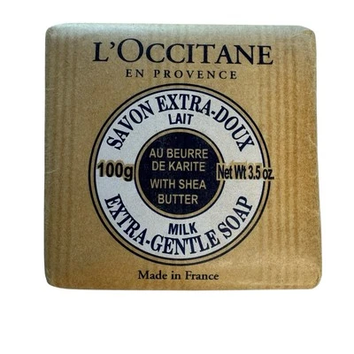 L'Occitane Extra Gentle Milk Bar Soap with Shea Butter 3.5oz 100g New - Image 1 of 4