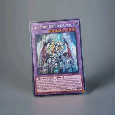 Yugioh Alba System Dogmatikalamity BLMM-EN011 Starlight Rare 1st Edition NM - Image 1 of 2