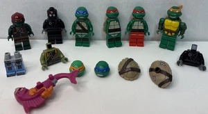 Lego TMNT Ninja Turtles Minifigur Minifiguren Lot - Bild 1 von 9