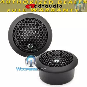 CDT AUDIO DRT-26 1" MODULAR SILK SOFT DOME TWEETERS AUDIOPHILE GRADE NEW - Picture 1 of 3