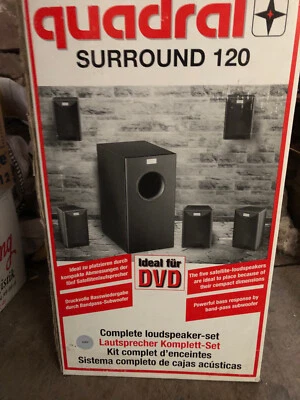 Quadral Surround 120: NUR Subwoofer Sub 120 (Originalverpackt und unbenutzt) - Bild 1 von 4