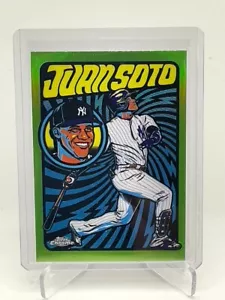 2024 TOPPS CROMO Juan Soto FUNDA REFRACTOR ULTRAVIOLETA HIT NY YANKEES - Imagen 1 de 1