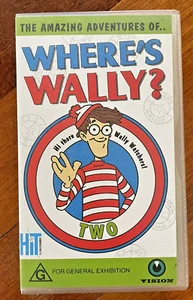 Where's Wally VHS Video, Volume Two, Cassette Tape RARE 1992 Edition Collectable - Bild 1 von 5