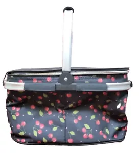 nwt new ALLCAMP Insulated Picnic Basket Basket Cooler Bag Collapsible Portable - Picture 1 of 16