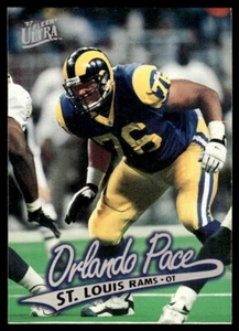 1997 Ultra Orlando Pace St. Louis Rams #298 - Picture 1 of 2