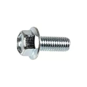 Perno de brida hexagonal métrica M8-1.25P x 20 mm JIS chapado en zinc QTY 25 - Imagen 1 de 1