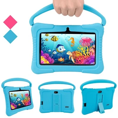 2024 NEW Kids Tablet 7 Inch, Android 12, 32GB Storage, Bundle, WIFI, Free Case - Image 1 of 4