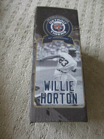 2018 DETROIT TIGERS WILLIE HORTON "50th ANNIVERSARY" SGA BOBBLEHEAD ~ NIB Cover