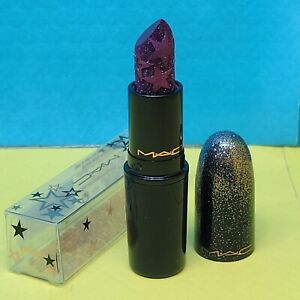 MAC STARSTRUCK Purple Kiss of Stars Lipstick - FULL SIZE 0.12oz Brand New in Box