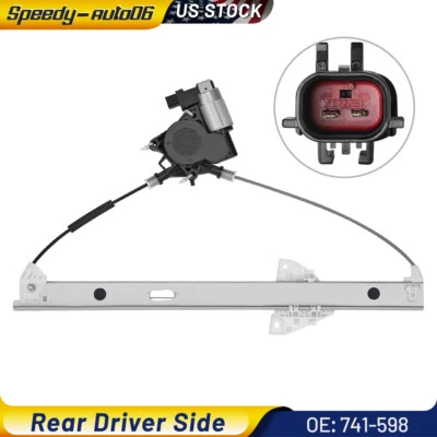 Rear Left Power Window Regulator For 1998-2003 Dodge Durango 2000-2004 Dakota - Image 1 of 4