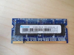 Ramaxel 512 MB 2Rx16 PC2-4200S-444 DDR2-533 SO-DIMM - Picture 1 of 2