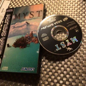 Sega Saturn Gioco Myst. Pal Version.boîte E Jeu. Non Notice. No Istruzioni - Foto 1 di 15