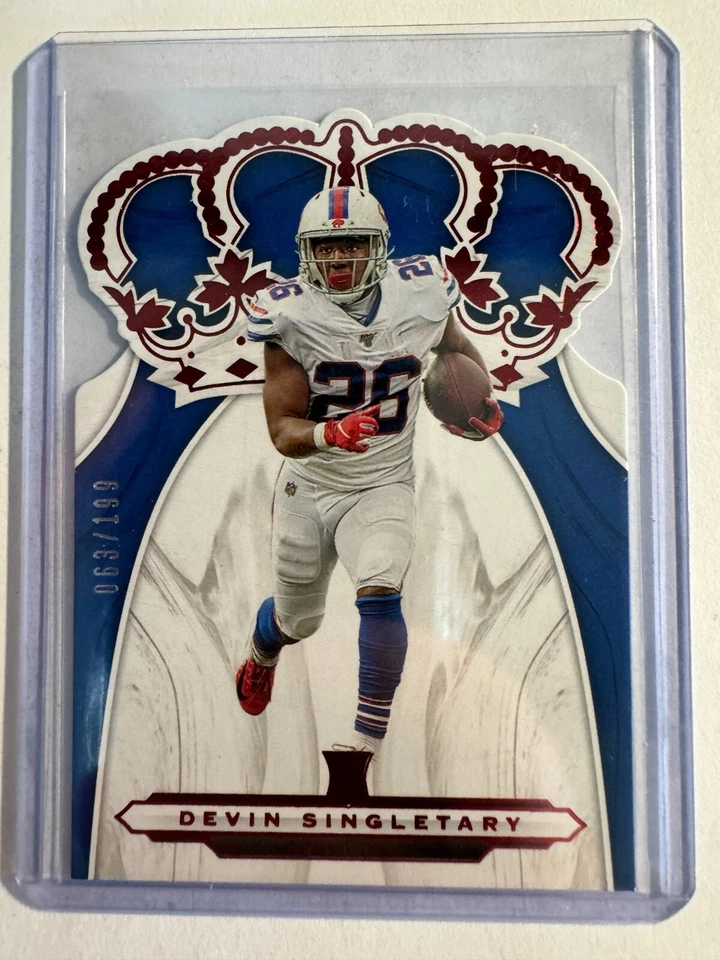 K189,376 - 2019 Crown Royale Red #23 Devin Singletary #/199 - Image 1 of 1