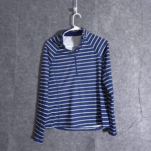 Vineyard Vines Damen Performance Blue Quarter Zip Pullover Sweater Gr. S gestreift - Bild 1 von 15