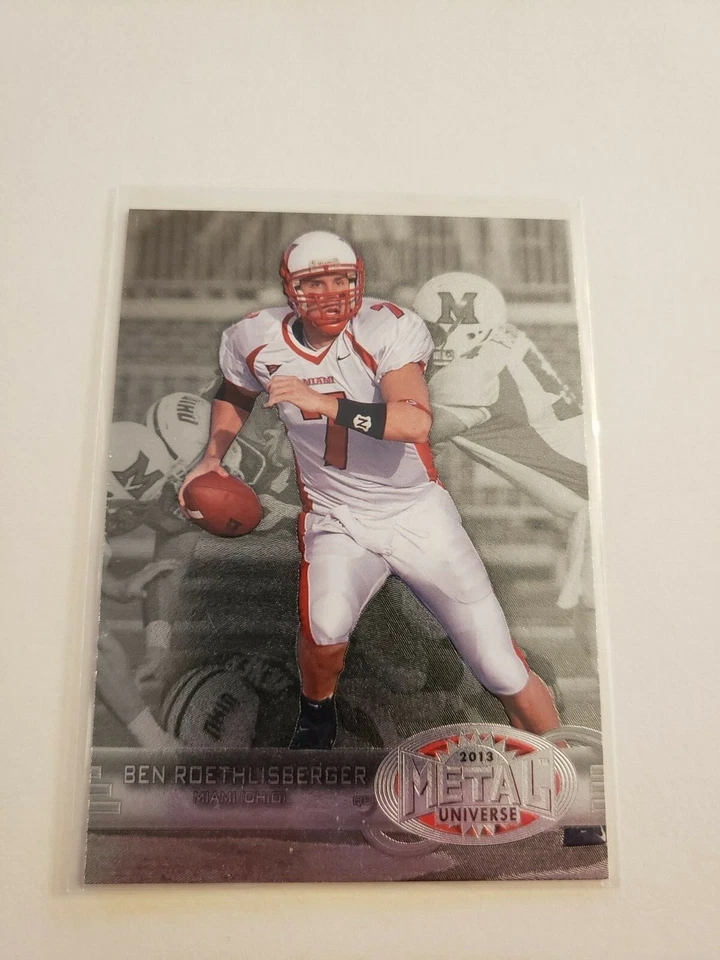 Ben Roethlisberger 2013 Metal Universe Retro Card #M-104 - Image 1 of 1