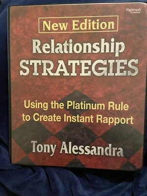 NIGHTINGALE CONANT TONY ALESSANDRA RELATIONSHIP STRATEGIES 6 CASSETTES - Image 1 of 4