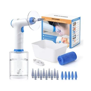 Ear Wax Removal, Electric Ear Cleaning Kit with Light, Ear Irrigation Kit wit... - Picture 1 of 7