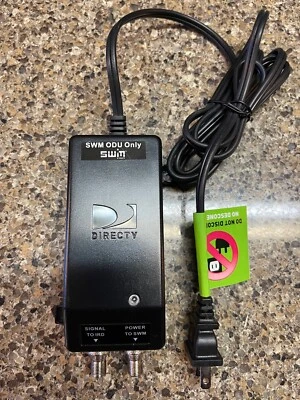 Direct TV DTV SWM Power Inserter Supply 21V PI-21R1-03 SWM LNB Green Label DTV - Image 1 of 2