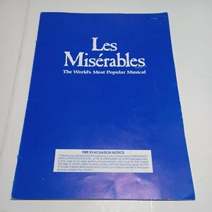 Les Miserables Program Sunshine Coast Combined Theatres - Picture 1 of 15