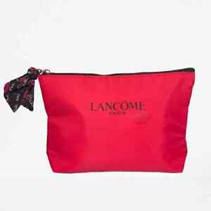 Lancôme Kiss Red Cosmetic Makeup Bag