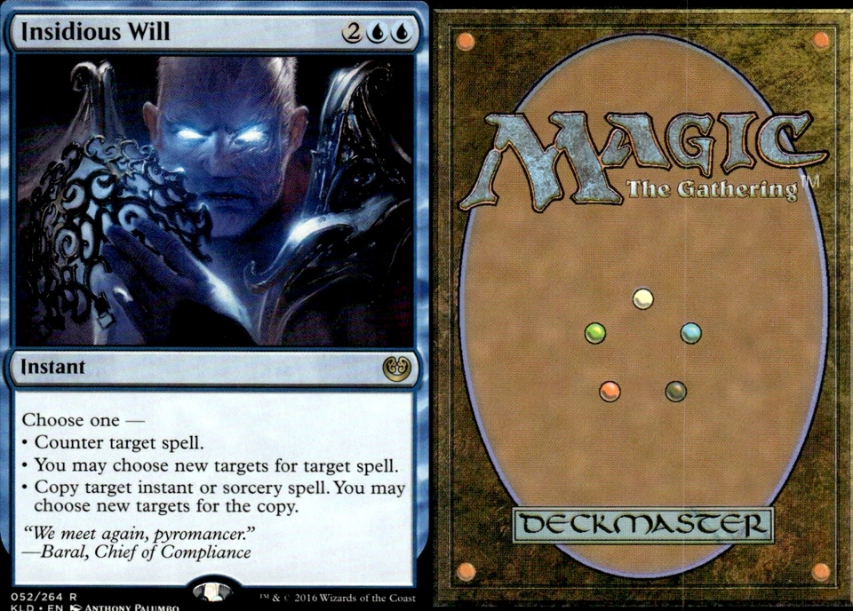 Magic the Gathering -MTG-  Insidious Will - Image 1 of 1