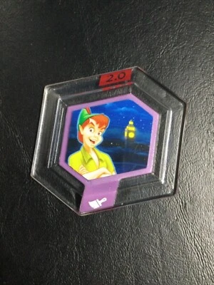 Disney Infinity 2.0 Originals Power Disc PETER PAN Segunda Estrella al Cielo Derecho Foto 1 de 2