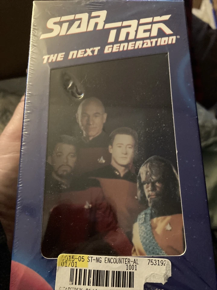Star Trek-The Next Generation VHS 2-Tape SET NEW FACTORY SEALED TAPES - Image 1 of 4