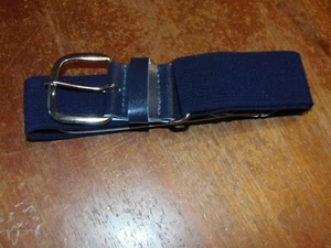 Champro A062 Elastic Baseball/Softball Belt Navy SYNTHETIC Tab 24"-48"(LT-6) - Picture 1 of 3