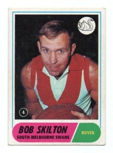 1969 Scanlens (4) Bob SKILTON South Melbourne - Foto 1 di 2