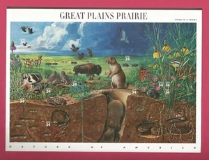 3506   US ...Great Plains Prairie... .Never Hinged Sheet issued year 2001 - Picture 1 of 2