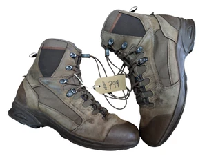 Haix Scout Bundeswehr braun Leder GoreTex Vibram Sohle Stiefel Gr. 11,5 UK #799 - Bild 1 von 6