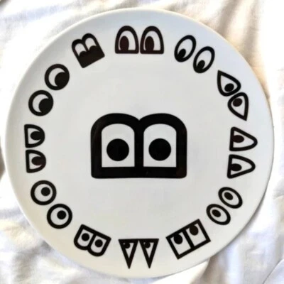 Plato para servir Walter Van Beirendonck x Ikea GLÖDANDE edición limitada moderno de 11" Foto 1 de 4