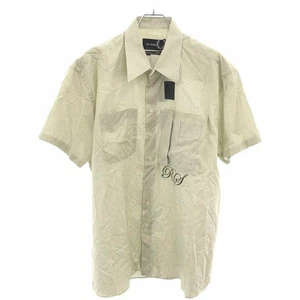 RAF SIMONS × FRED PERRY Simmons Short Sleeve Check Shirt SM5139 Used MESC-0 - Picture 1 of 4