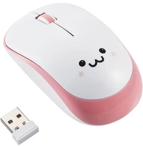 2.4G Wireless, Portable Mobile Smiley-Face Mouse for Right/Left Handed Use - Picture 1 of 8