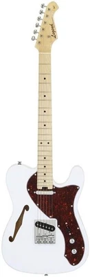 LEGEND LTE-69TL/TT WH Thinline Telecaster Type Legend Electric Guitar White - Image 1 of 4